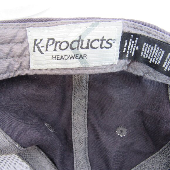 Coca Cola Embroidered Patch Logo Men's Gray Adjustable Strap Back Cap Hat - Picture 8 of 8